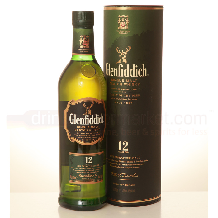 Whisky Glenfiddich 750 cc Estuche Whisky Glenfiddich 750 cc Estuche