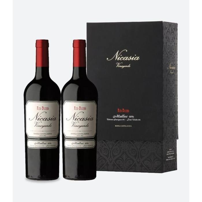 2 Botellas Nicasia Malbec con Estuche