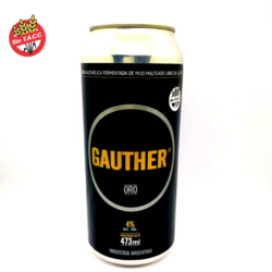 Cerveza Gauther Oro sin TAAC x 500 - Miraquienvino